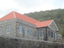 Cabrits Fort on the hill in Portsmouth, Dominica