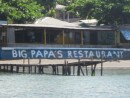 the site of the big barbeque bash sponsored by the "boat boys" of Portsmouth, Dominica every Sunday