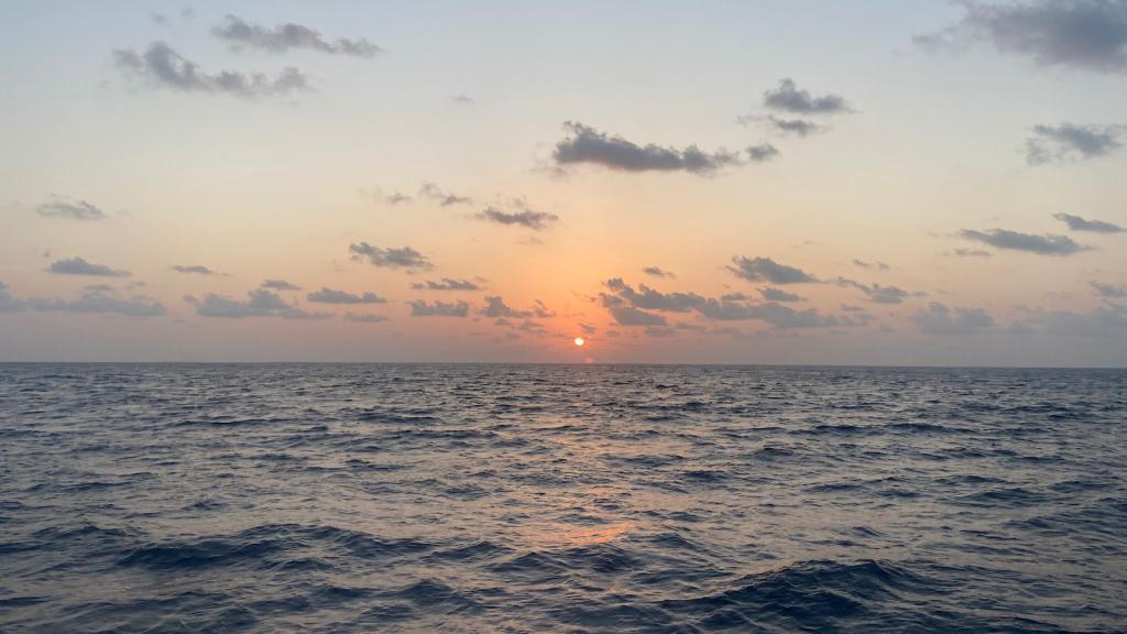 Maldivian sunset