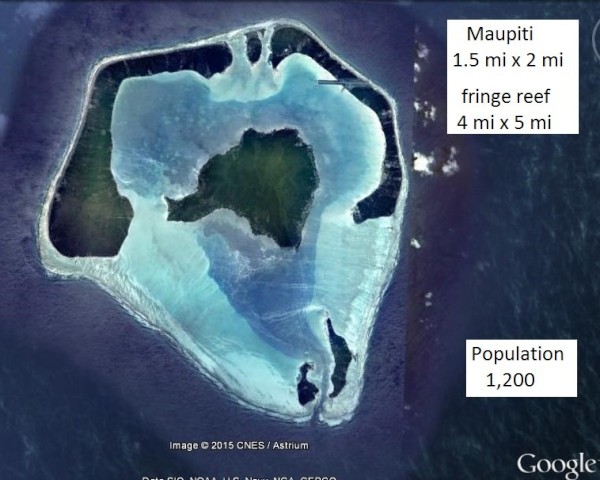 Maupiti Google Map.