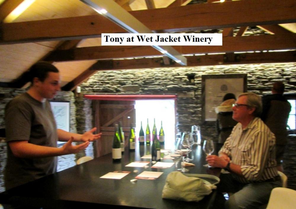 Tony at Wet Jacket Winery