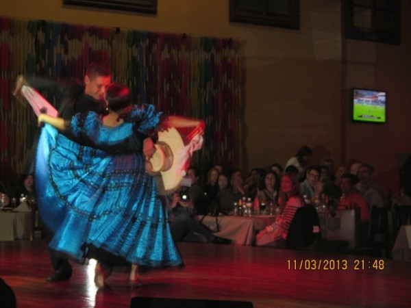 Peruvian dancing - Spanish style.