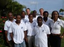 Ulrich (Uli) Miexner and his staff at DSL Yachting.