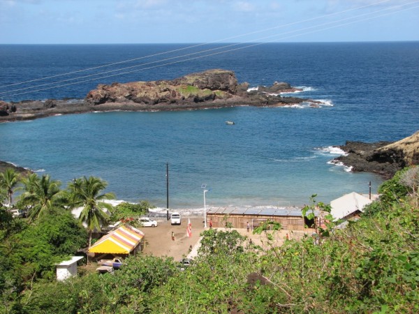 View of Hokatu Bay.