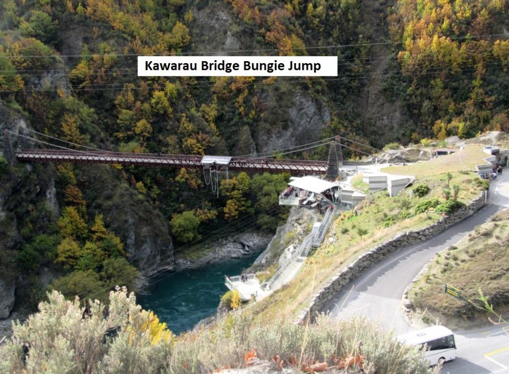 The Kawarau Bridge Bungie Jump