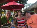 Tony, Gail and Garrow at Balboa Yacht Club.