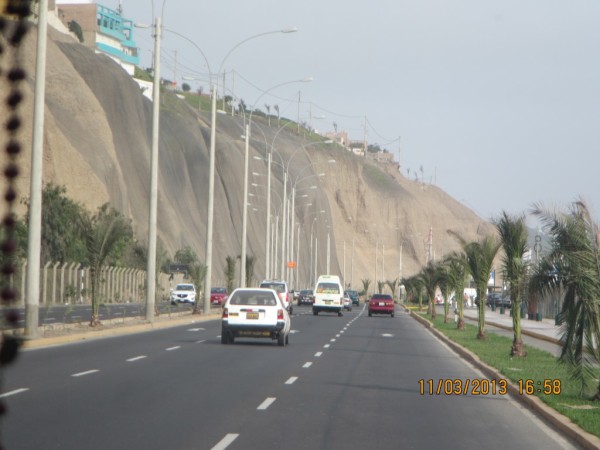 Highway to Miraflores.