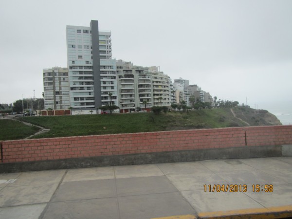 Miraflores residential area is mainly condominiums due to the high property values.