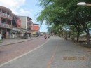 View of San Cristobal main waterfront street.