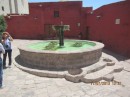 Water fountain in the main square where the nuns met to socialize and exchange gifts.