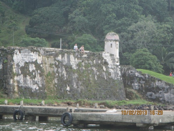 Another fort on the west side of the harbor.