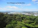 View over Whangarei and Hatea River