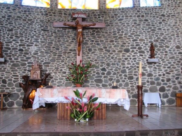 Church altar.
