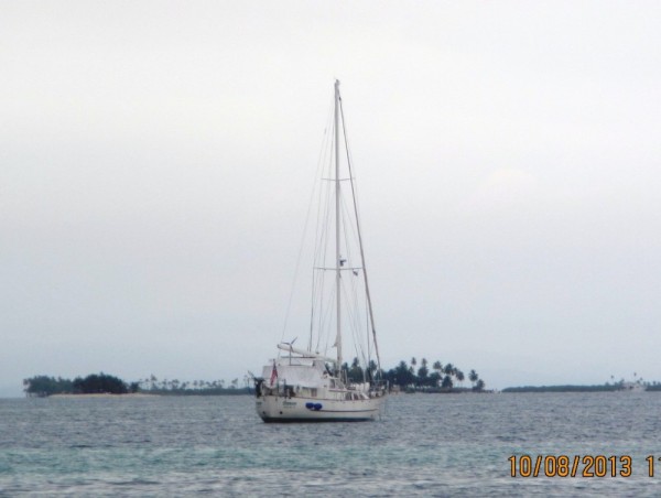 Cetacea anchored by Yansaladup.