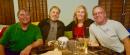 Ken, Tom, Me, and Greg at dDebs for dinner