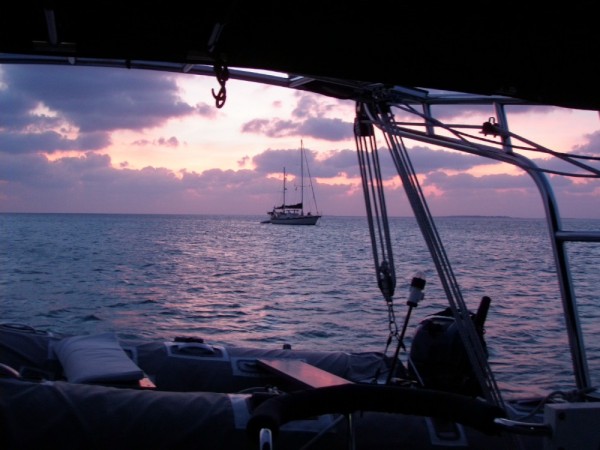 Sunset at Man-O-War Cay