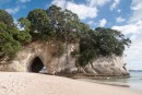 Beach at Cathedral Cove.