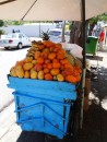 On the way we pass one of many streetside fruit stands. (Boca Chica, Dominican Republic.). 