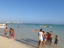 Beach scene, Boca Chica, Dominican Republic.