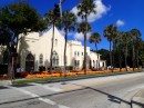 Another Sunday, another stroll into town. Halloween is approaching, and the Methodist Church continues its annual pumpkin sale. (Methodist Church, St. Augustine FL)