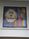 Stained glass window, TEDI of SAMOA.