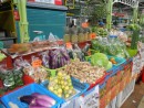 Colorful produce, open air market.
