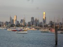 Melbourne as seen from St. Kilda Pier.