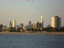 Melbourne as seen from St. Kilda Pier.