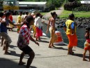Fatu Hiva dancers rehearse