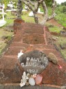 Tomb of Paul Gauguin, who died on Hiva Oa in 1903, Calvary Cemetery, Hiva Oa. For more photos see Cemeteries of the South Pacific sub album.