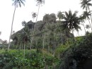 Volcanic formation on Fatu Hiva