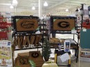 Every small town also needs an Ace Hardware store, and the one in St. Marys plays no favorites, honoring both the Georgia Bulldogs AND the Florida Gators with collegiate welcome mats.