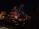 Our friend Don of The Boat Shop decks out his fishing boat with a multitude of lights. 