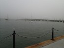 A foggy day in St. Augustine.
