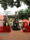 The Christmas village at the mall is ready for tyke invasion, and it is not even December yet!