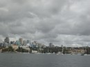 Our first day in Sydney, and the clouds roll in. They stay with us for most of our 10-day visit.