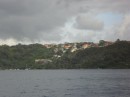 We arrive after midnight in Sydney Harbour and take a Customs mooring in Watsons Bay as seen here the next morn. 