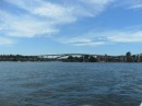 Once again we head out from Cape Cabarita on the ferry to Sydney. From there we shal go on to Watsons Bay by bus. View of Sydney Harbour taken from the ferry.