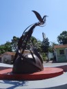Statue in el centro, Luperon, Dominican Republic.