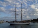 This lovely schooner is also looking for a place to dock.