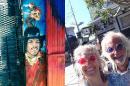 Hanging with Jimmy and 2 hippies in Haight-Ashbury...Does anybody really know what time it is? Does anybody really care...?