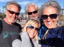 Celebrating a WINDY New Years day with our friends Rick & Maryalice on s/v "Notre Isle", so glad to catch back up with these great peeps we first met in Santa Cruz, CA, many miles and many moons ago!