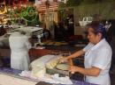Making tortillas in Old Town San Diego.