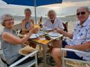 Happy hour on the beach at Barracuda in Puerto Vallarta, celebrating the arrival of our new camshaft with Kathy & Earl. Thanks so much for bringing it down!