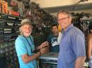 Captain Kirk had a long list of boat projects for Shane to help him with. First stop, Tienda de Tornillos (the nuts and bolts shop) in Bucarias to find stainless steel washers for spacers on the chain plates. 
