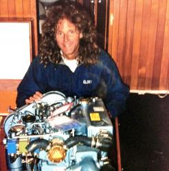 Kirk and his new toy way back in 1992!  He