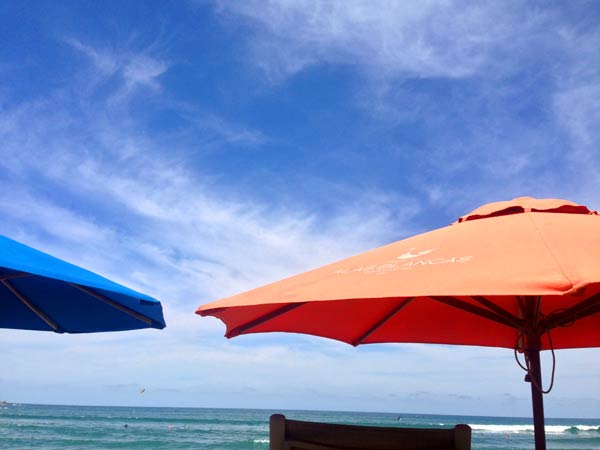 Sayulita Beach Umbrellas.