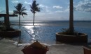 view from pool at Costa Baja
