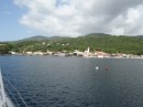 Guadeloupe town from anchorage