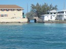Taken from the boat anchored in George Town - looking at the dinghy entrance to the lake where the dinghy docks sit